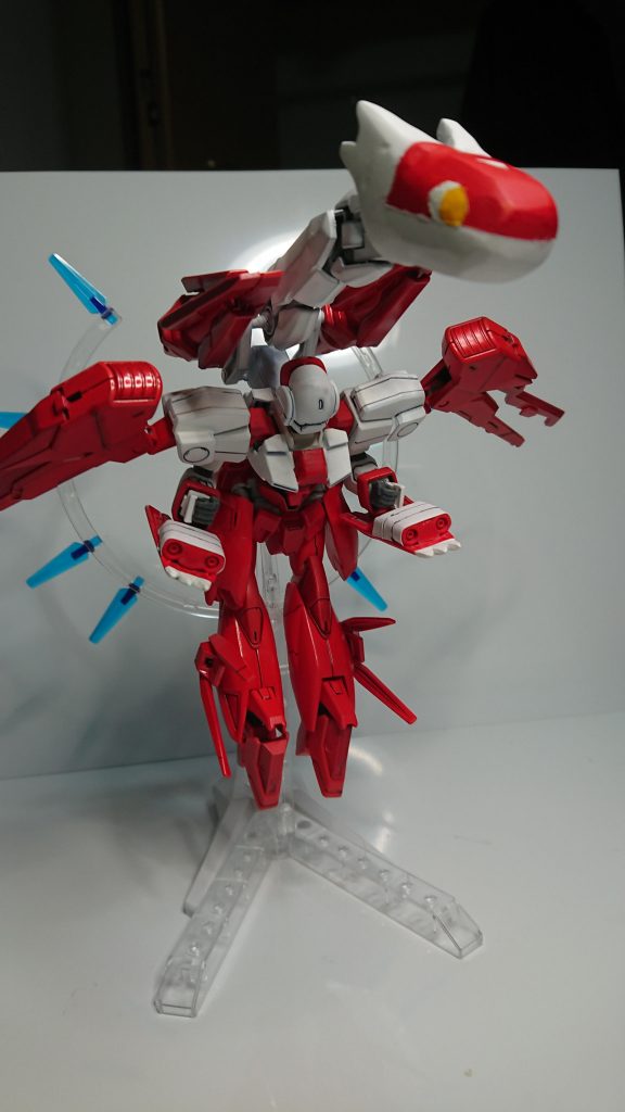 ラティアスの独特な下半身の再現はこれが限界でした…