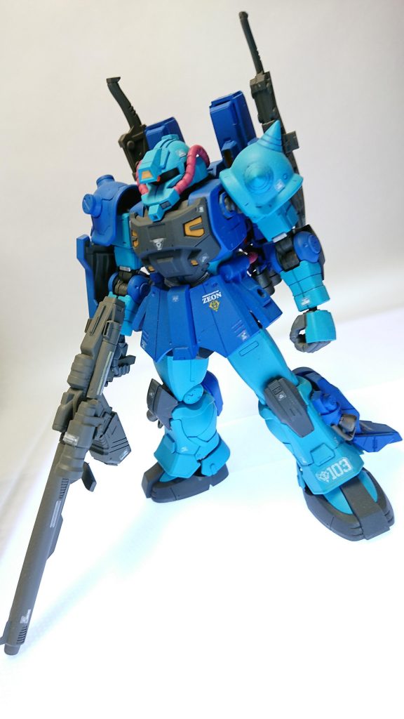 アクトザク 青の部隊仕様–2枚目/制作者：あまざけ