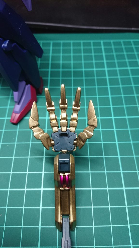 肉抜きが酷かったので初めてパテ使って埋めてみた‼️