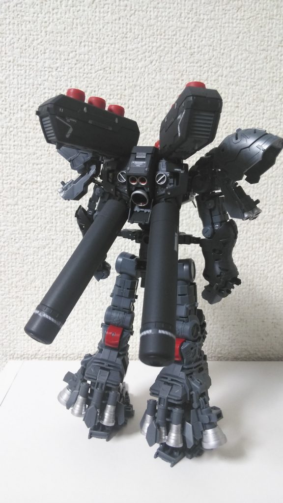 バーニア等を部分塗装