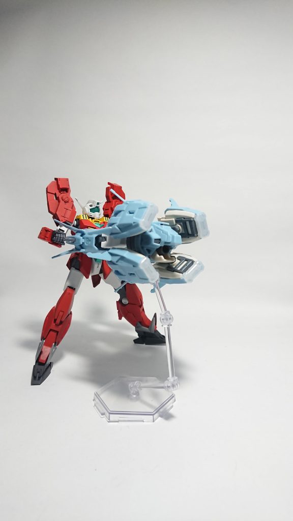 イデフィニティガン!
…は製作が間に合わなかったので、今回はとりあえずプトレマイオスアームズで代用。そのうちキチンとした物を作ってあげたいです。