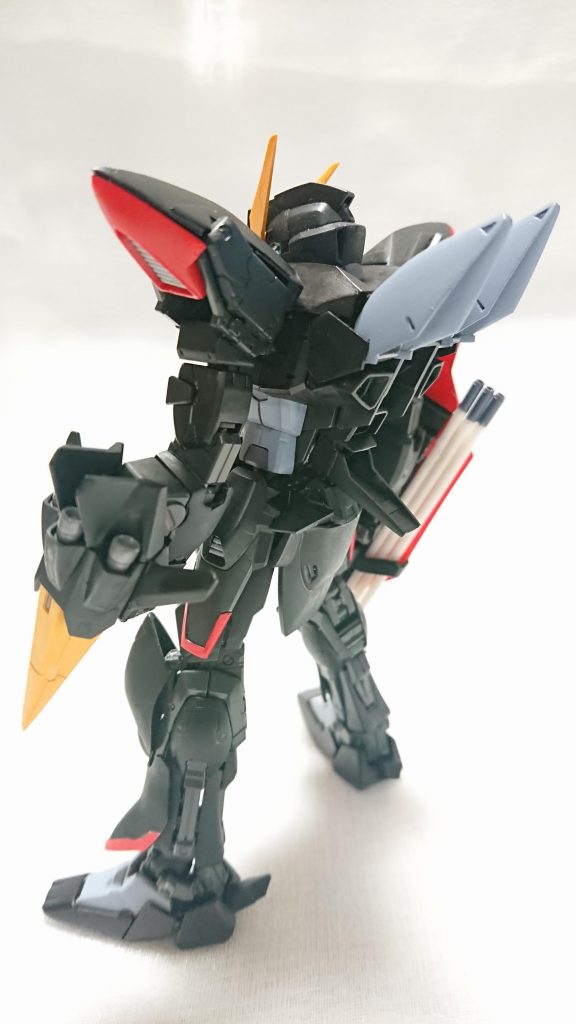 背面はストライクの接続を活かしました