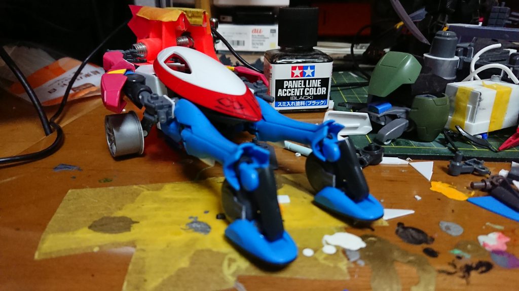 ここまで見て頂きありがとうございます。
ここからは、製作過程の写真です。
上はかなり初期の写真です。