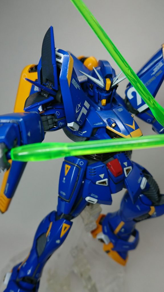 ビームサーベルを二刀流で。