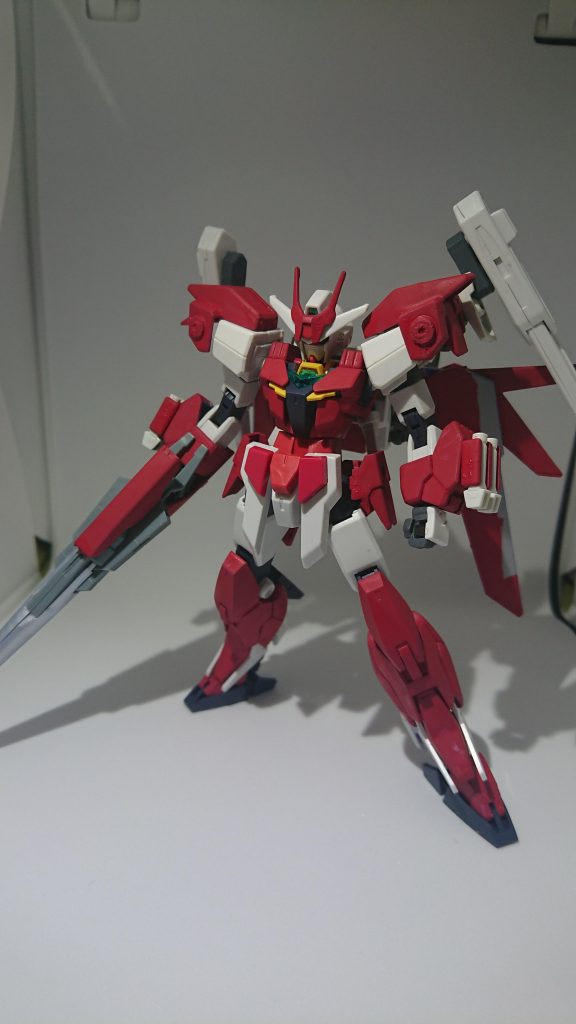 2号機のマーズIIガンダム、装備はデスティニーインパルスをイメージ