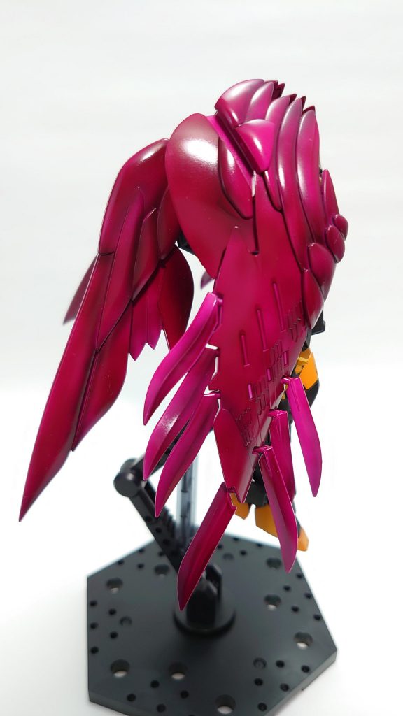 初めてシャドウ入れてみましたがなかなか難しい…！
MR.COLORのマルーンに少量セミグロスブラック混ぜてます(ﾟωﾟ)