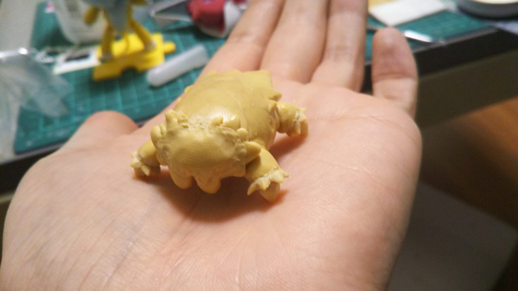 こんな感じにざっくり盛り付けて