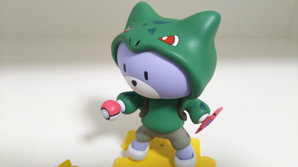 プチッガイ(フシギダネパーカーVer)&バチュル–2枚目/制作者：やすしおすし