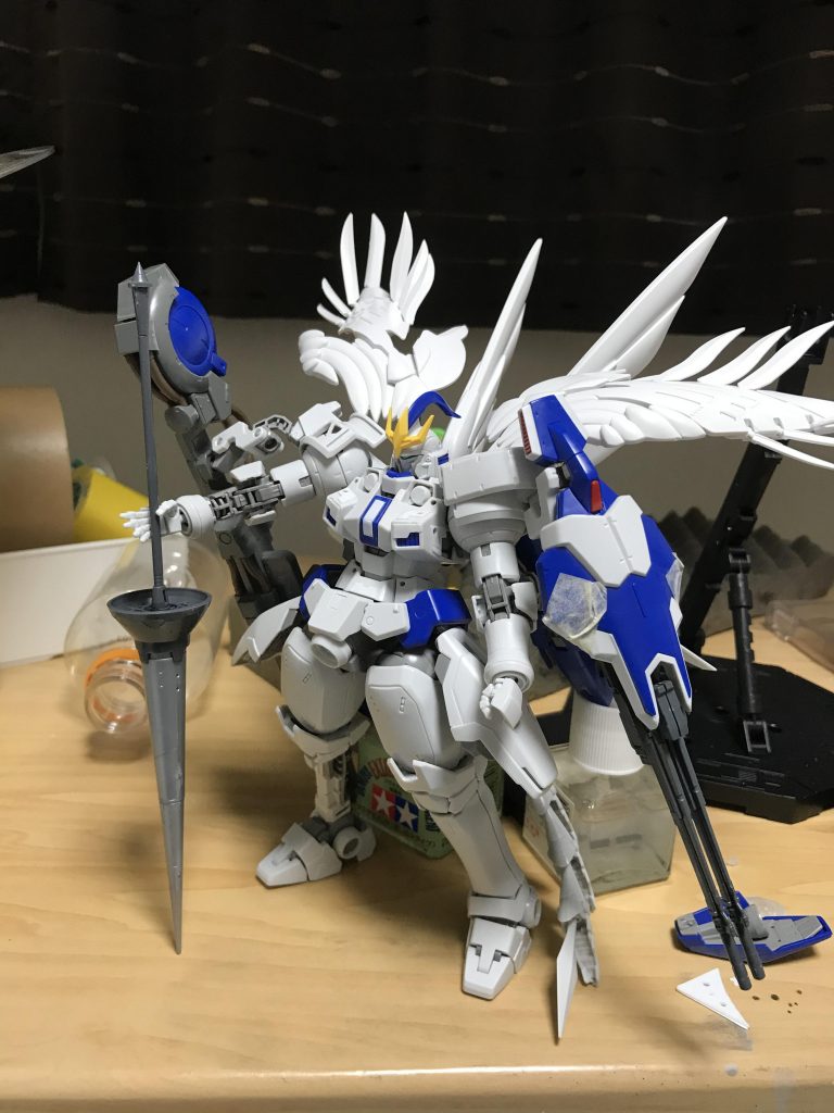 初期段階案。この時はヤリ持ってました。