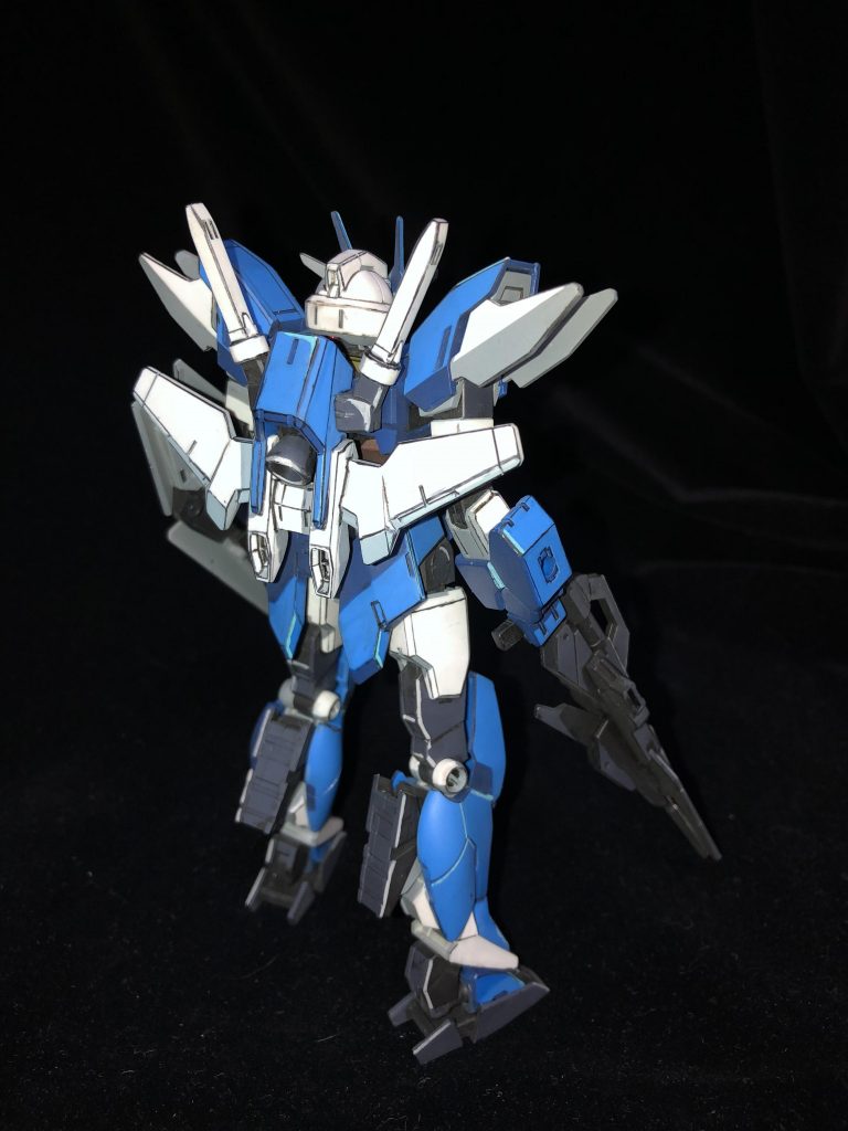 イラスト風アースリィガンダム–4枚目/制作者：ひろ