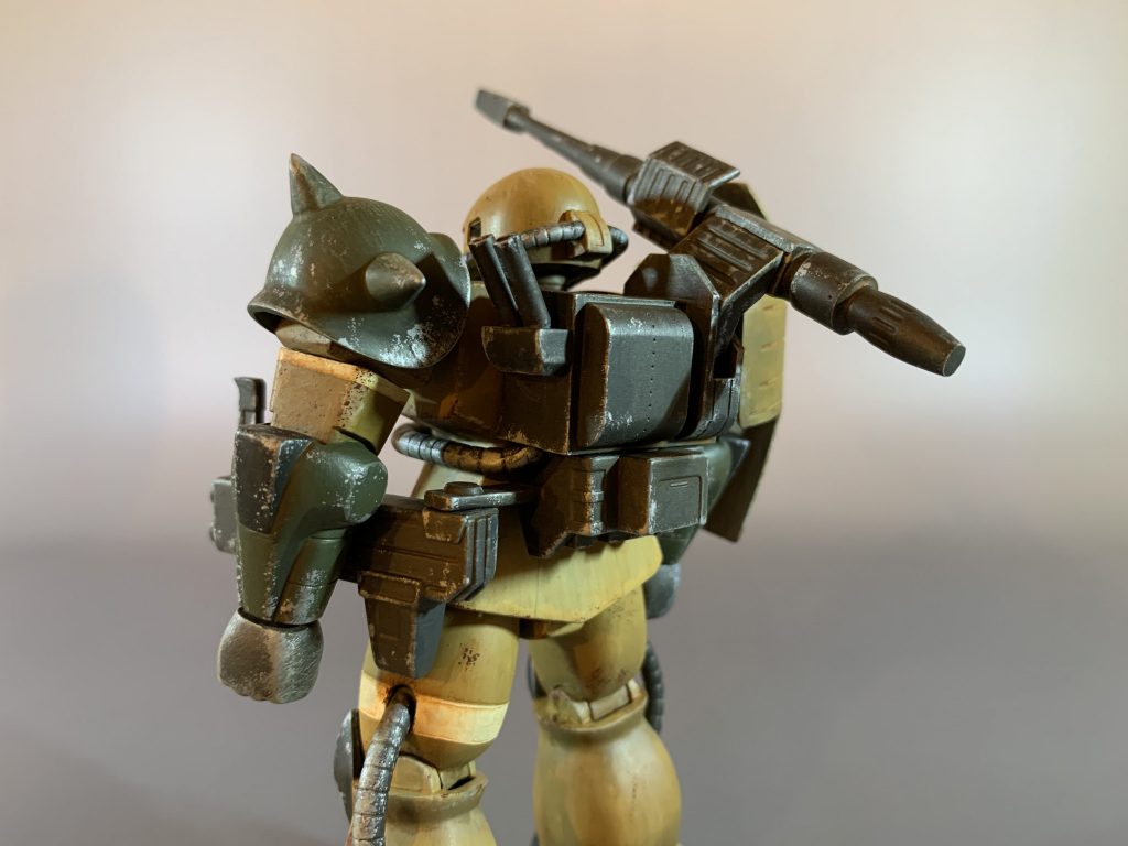 旧キットのザクキャノンのバックパックです。