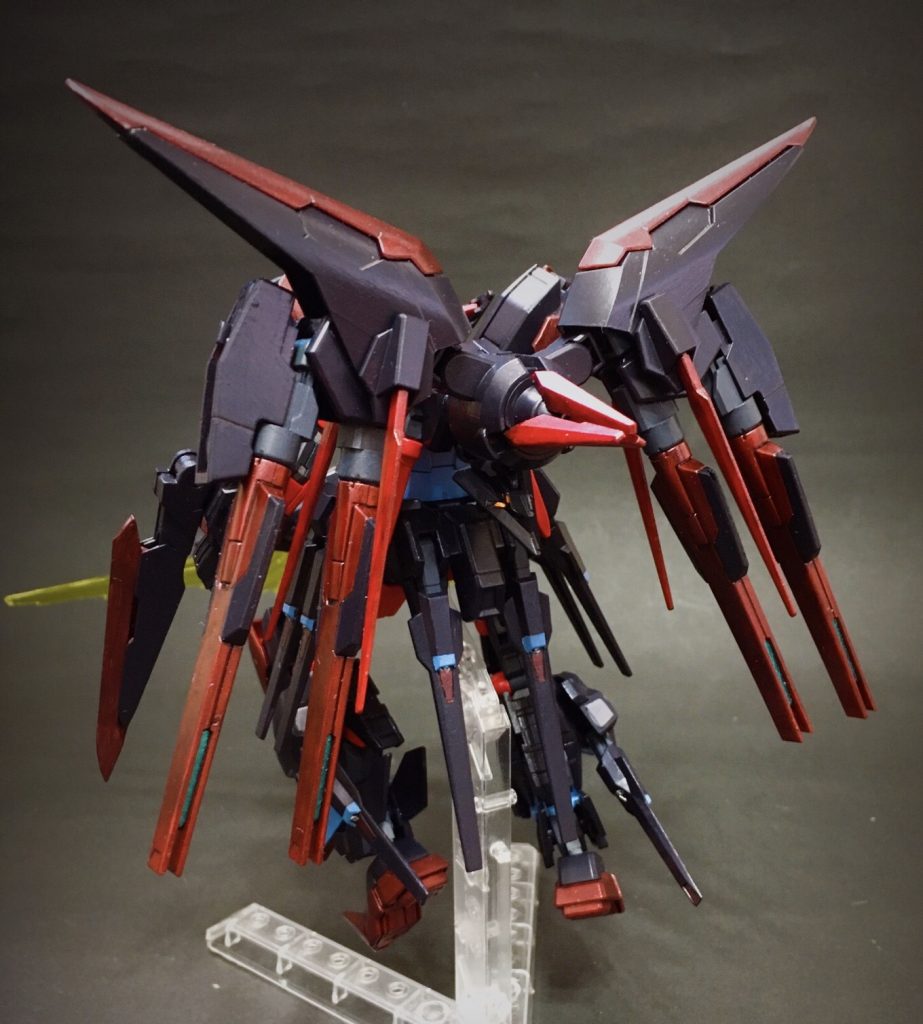 ブースター装着時のバックショット。