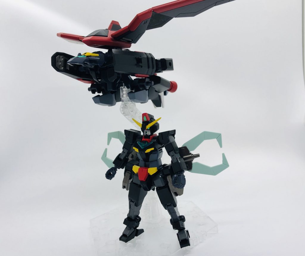 レイダーアーマーとコアガンダム