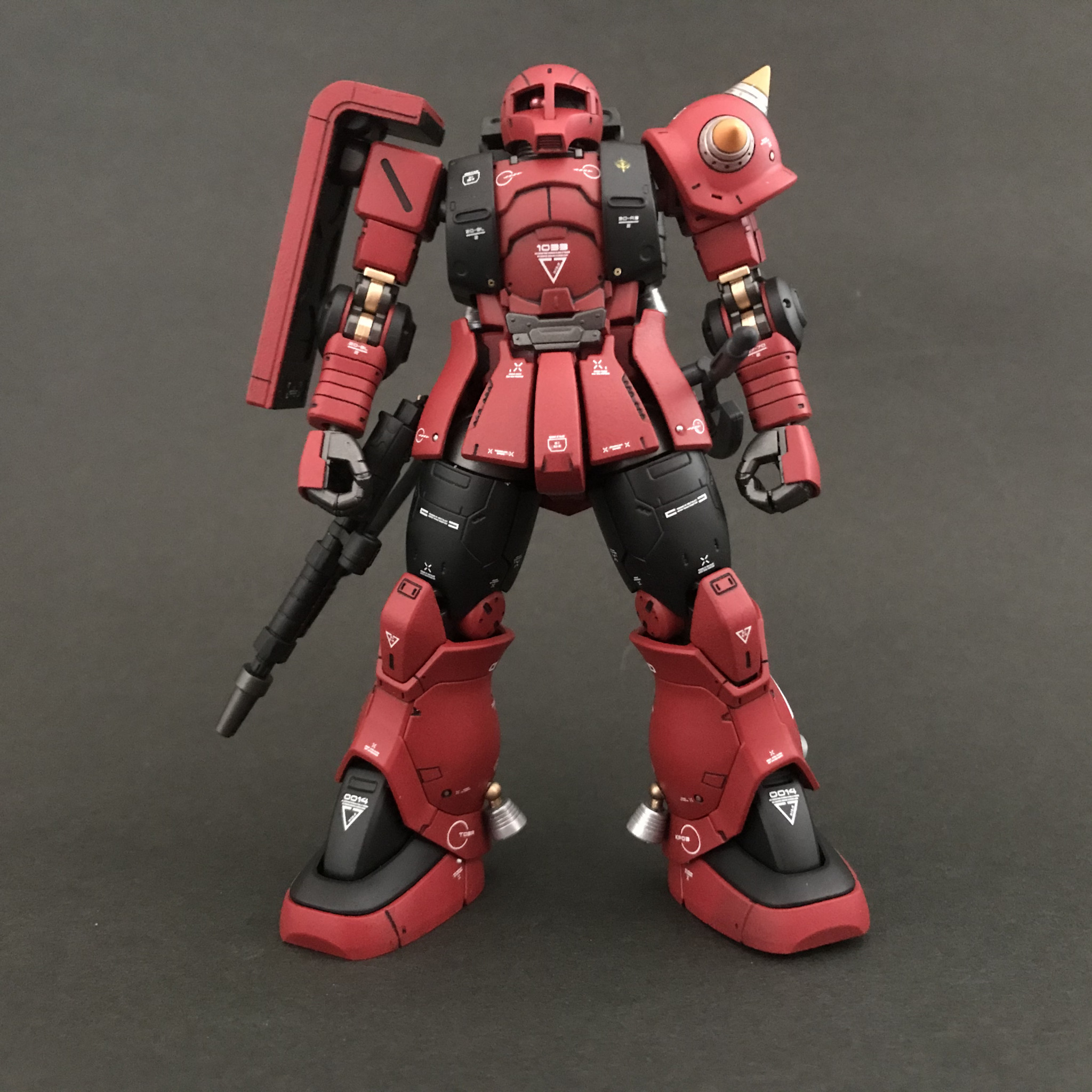 ジョニー・ライデン専用ザクⅠ｜シャラシャー鹿さんのガンプラ作品 