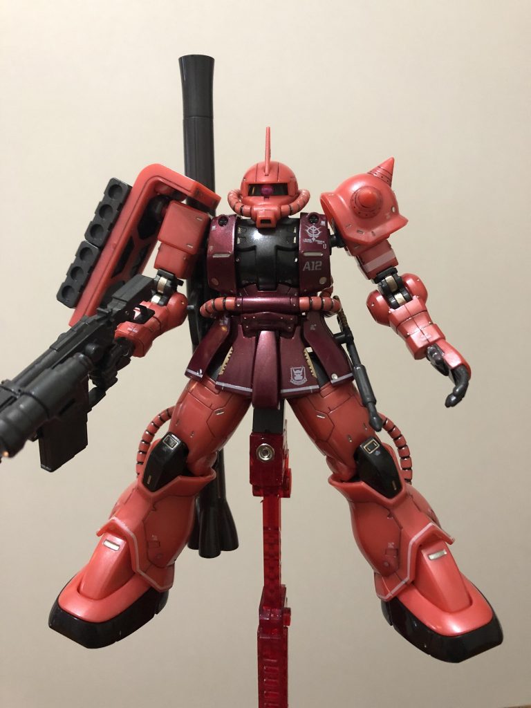 初めてガンダムベース行った時に一目惚れして購入しました。