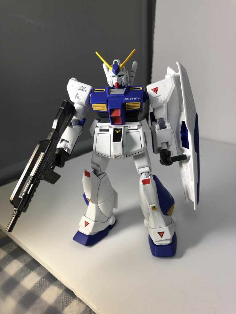 正面

シンプルながらもどっしりとした感じが良いですね✨
旧キットのこの感じが好きです！