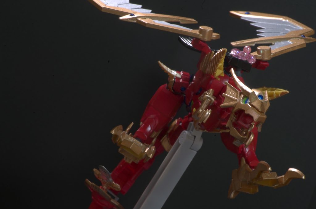 ガンドラゴンモードにももちろん変形可能です。