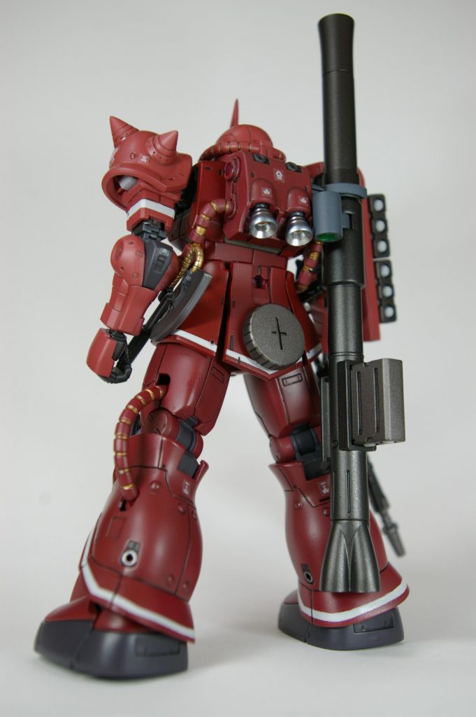 スラスターの青焼けを表現してみましたが、薄すぎて分かりませんねw