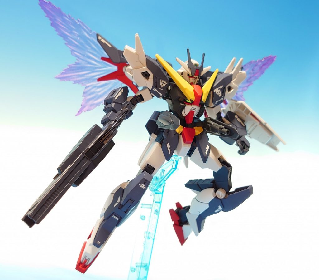 元のアースリィガンダムくんのイメージを崩さず、プロポーションにインパクトを与えながらも正統派な味に仕上げてみました。