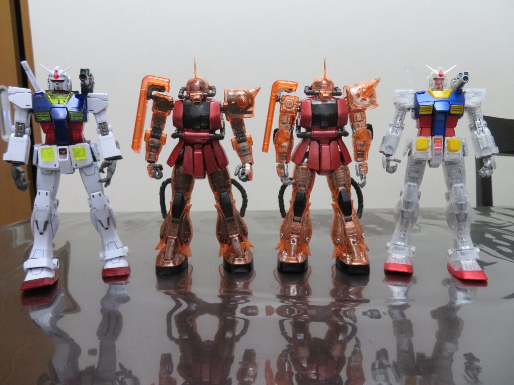 MG_RX-78-02　ガンダム（GUNDAM THE ORIGIN版）［ソリッドクリア/スタンダード］＆［ソリッドクリア/リバース］–2枚目/制作者：S - Works Archive