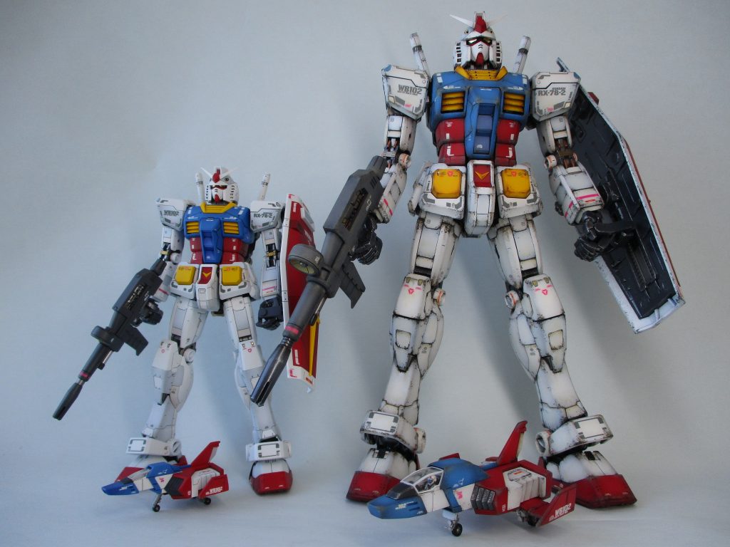 RG RX78-2 ガンダムと。