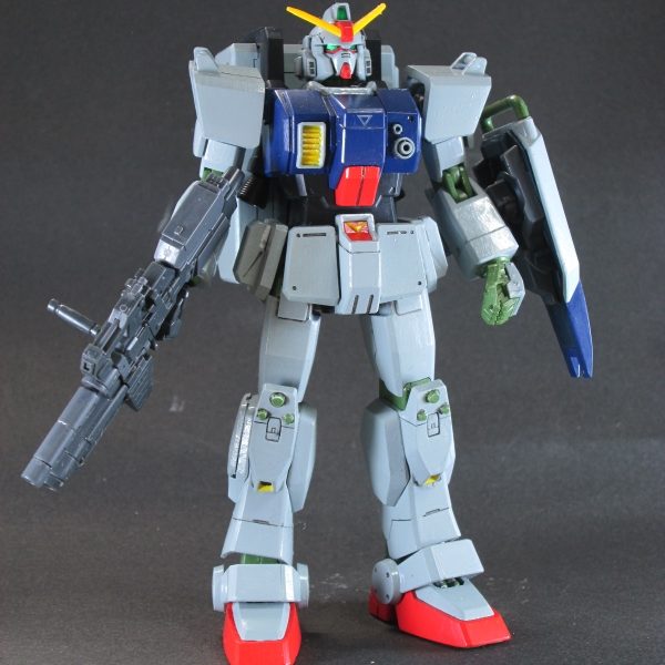 ＨＧＵＣ（古い方）　ＲＸ－７９(Ｇ) 陸戦型ガンダム 夜戦用塗装