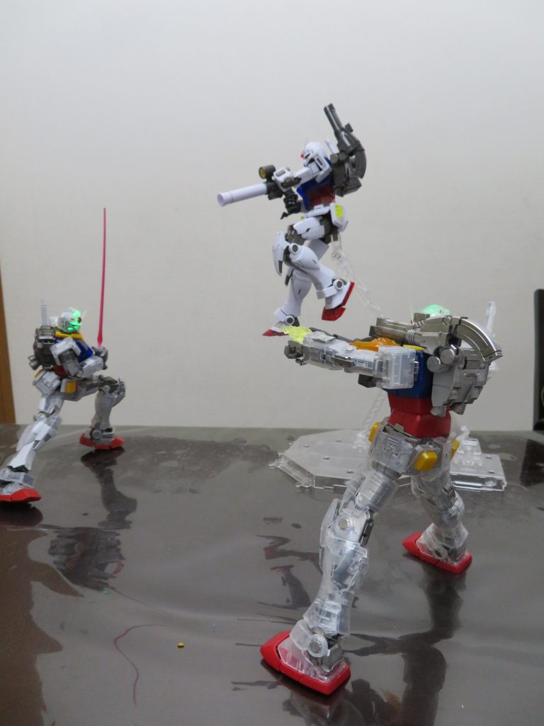 MG_RX-78-02　ガンダム（GUNDAM THE ORIGIN版）［ソリッドクリア/スタンダード］＆［ソリッドクリア/リバース］–3枚目/制作者：S - Works Archive