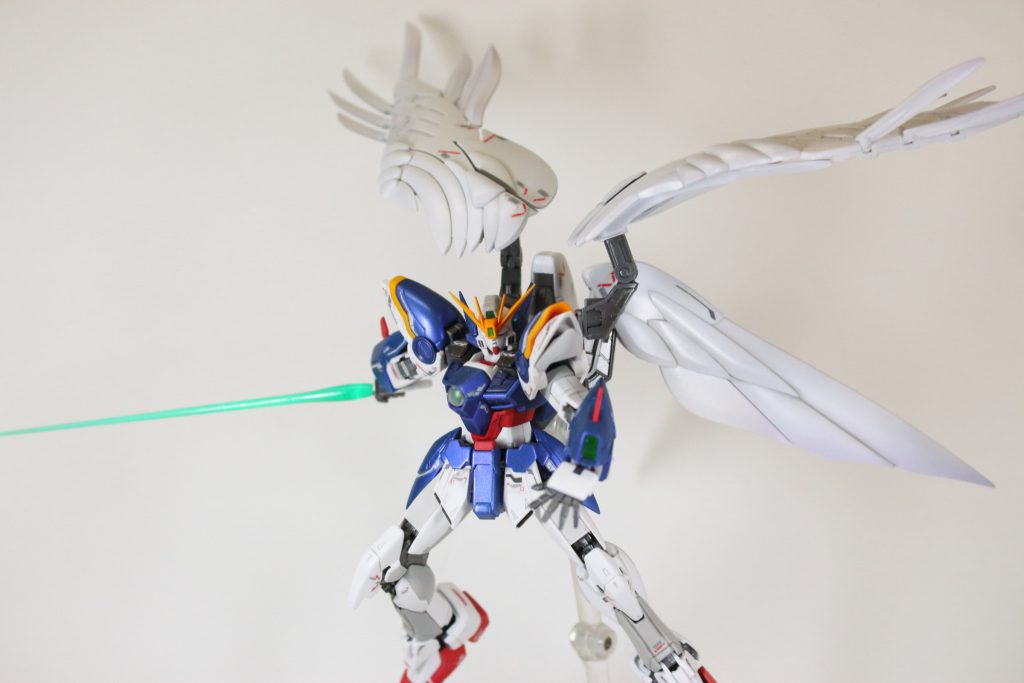 (´・ω・`)サーベル、サーベルはクリアグリーンで塗装