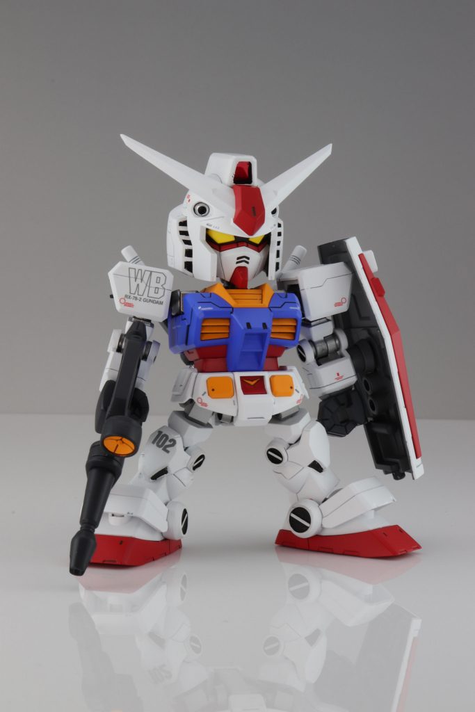 CSフレームを使用。パテやプラ板で肉抜き穴埋めを行っています。