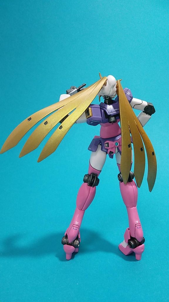 干渉するリアスカートは短くカット