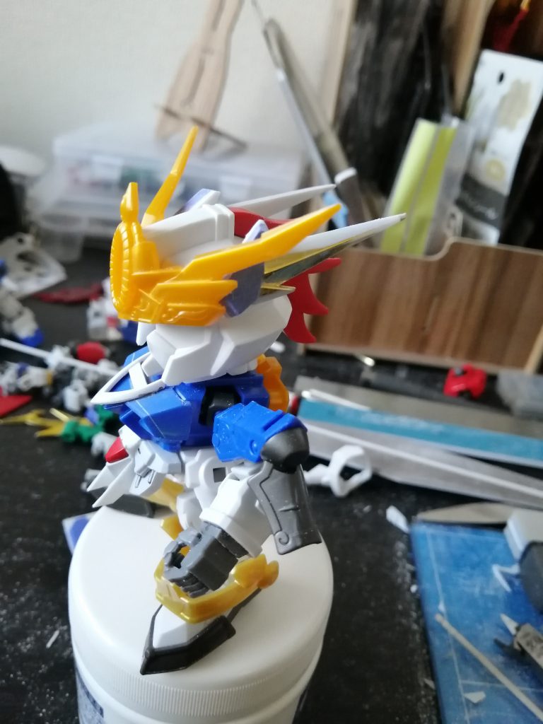 耳?のパーツが意外と良く出来てお気に入り。確か初代大将軍の角。