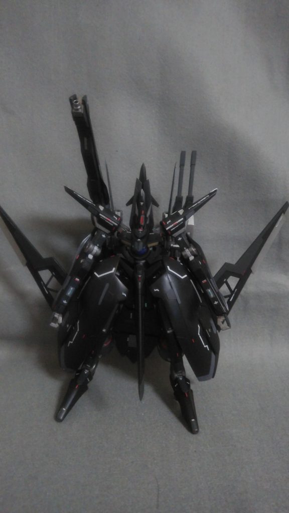 全体的に黒いせいで、いまいち写真撮影がうまくいきませんでした。
結構細部塗り分けています