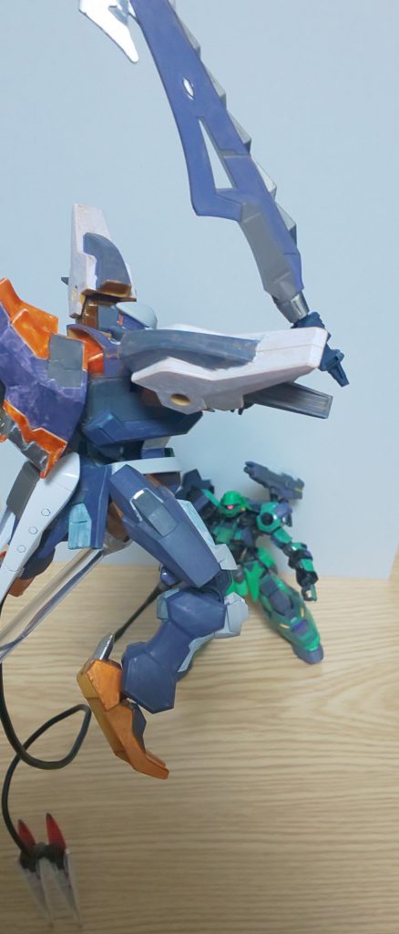 テイルブレードを使って大ジャンプ！

からの、、、