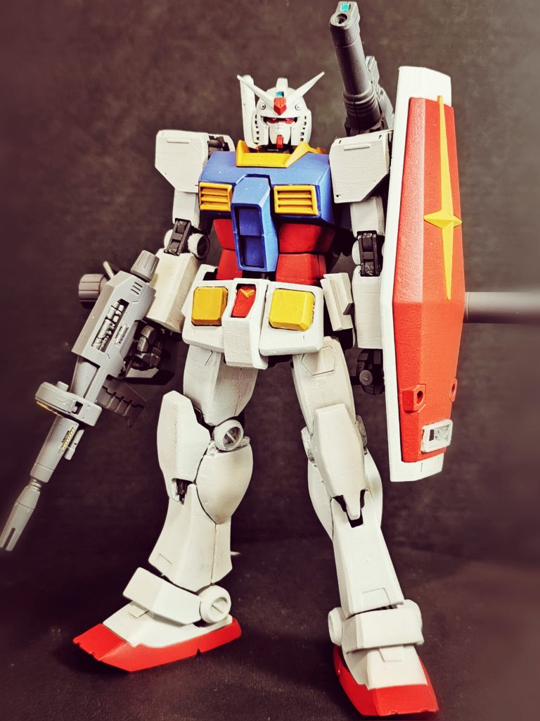 1/144 オリジン版ガンダム（ミキシング）–2枚目/制作者：shinfan