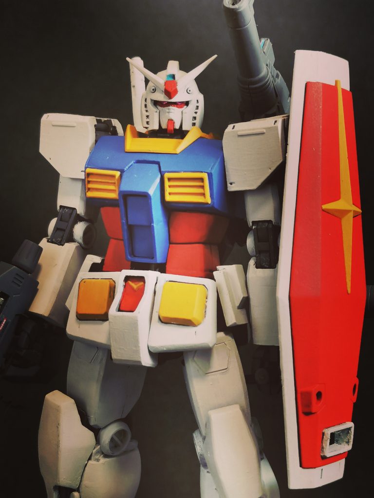 1/144 オリジン版ガンダム（ミキシング）–3枚目/制作者：shinfan