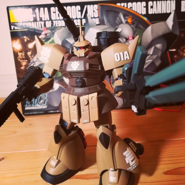 陸戦型ゲルググ-レールガン装備-