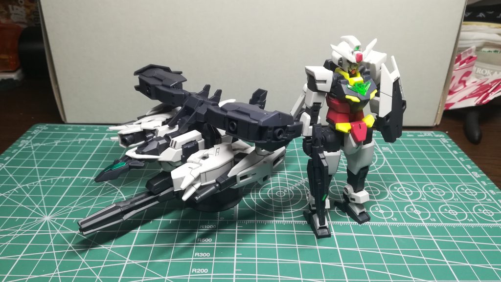 コアガンダムとジュピターアーマーでの写真