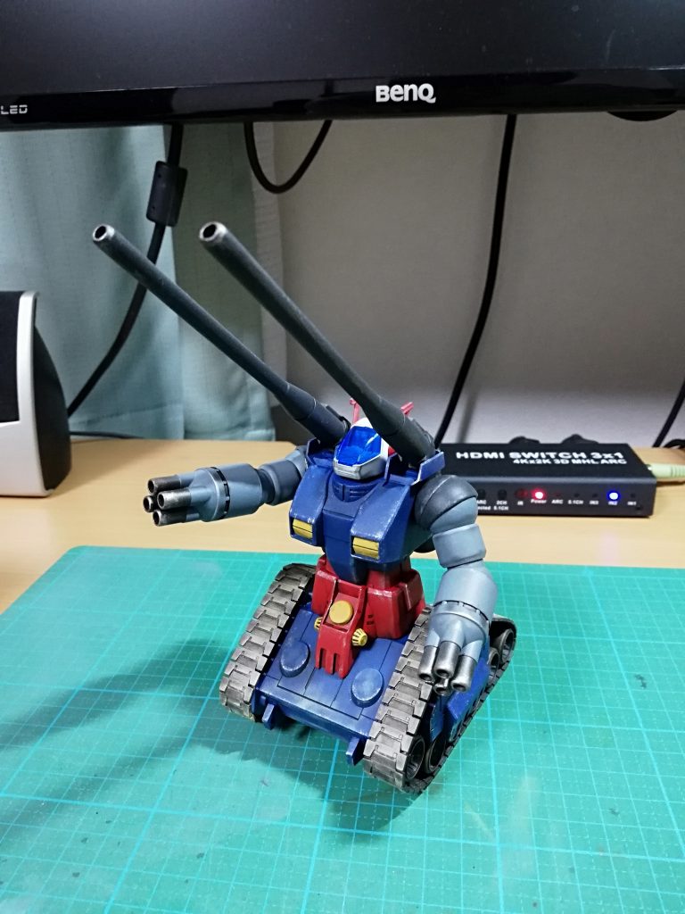 ドライブラシにも挑戦しました。