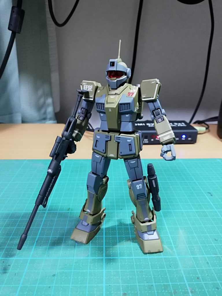 ジム　スナイパーカスタム–2枚目/制作者：@大江戸舞