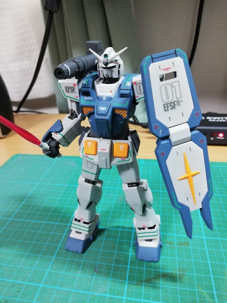 ヘビーガンダム–3枚目/制作者：@大江戸舞