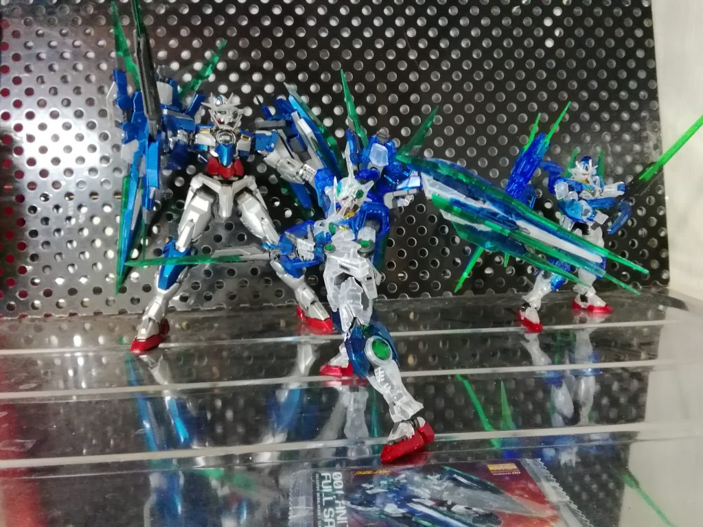ダブルオークアンタHG、RG、MG–2枚目/制作者：アッキー
