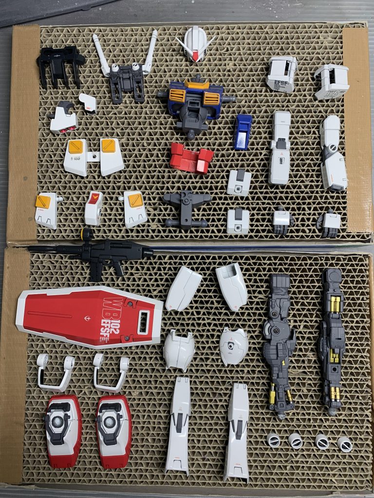 最終組み立て直前