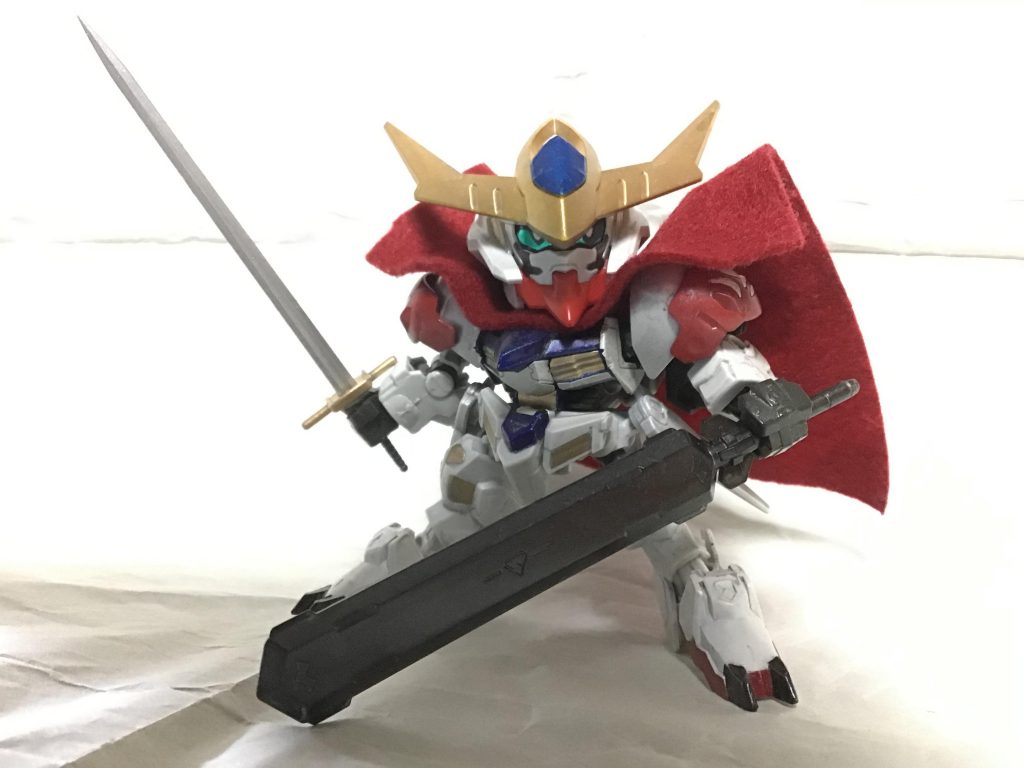 キット通りの手足に戻すこともできます。