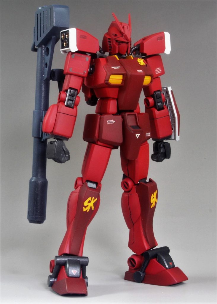 HGUCレッドウォーリア–2枚目/制作者：moubook