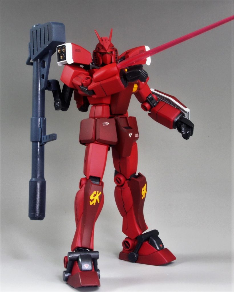 HGUCレッドウォーリア–4枚目/制作者：moubook