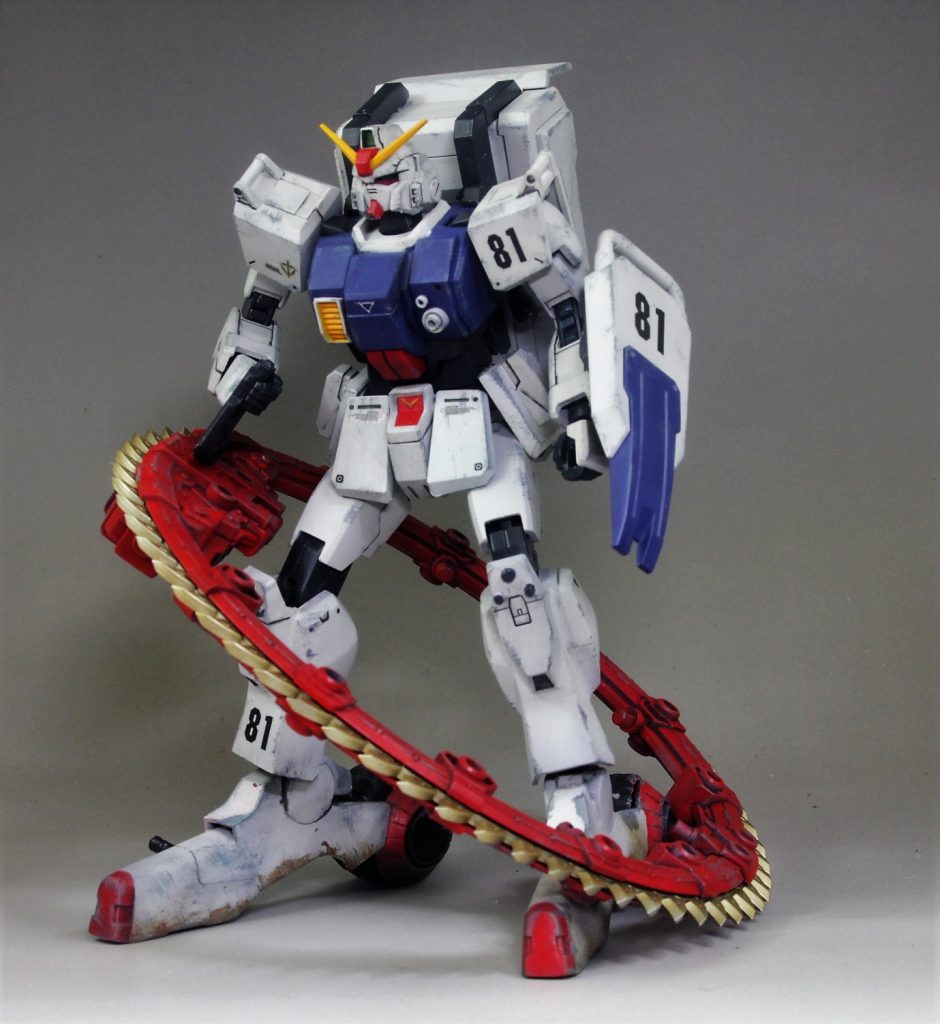 陸戦型ガンダム　地上高機動装備「ロードランナー」–2枚目/制作者：moubook