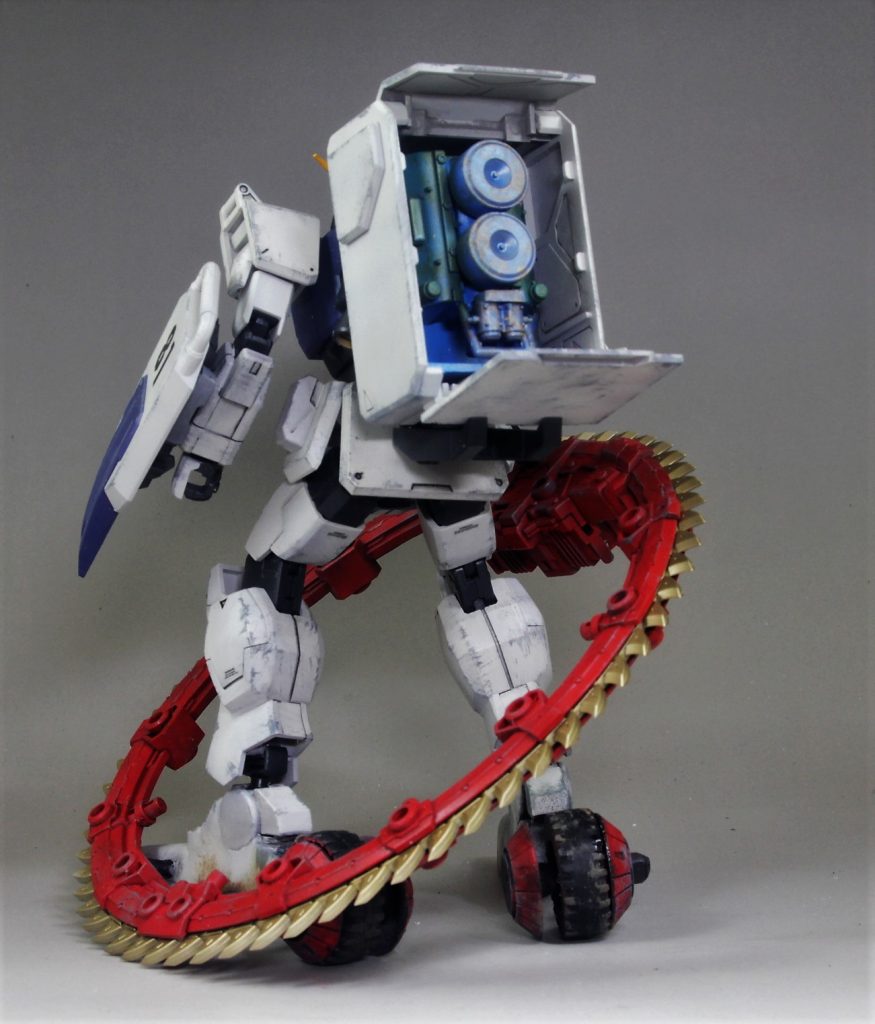 陸戦型ガンダム　地上高機動装備「ロードランナー」–3枚目/制作者：moubook