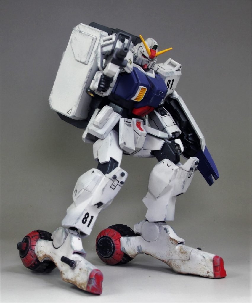 陸戦型ガンダム　地上高機動装備「ロードランナー」–4枚目/制作者：moubook