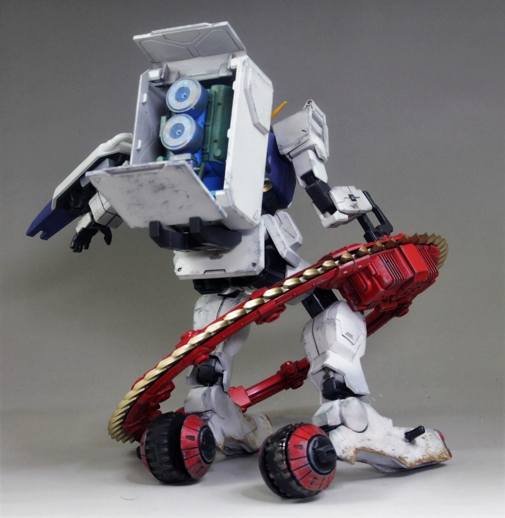 陸戦型ガンダム　地上高機動装備「ロードランナー」–7枚目/制作者：moubook