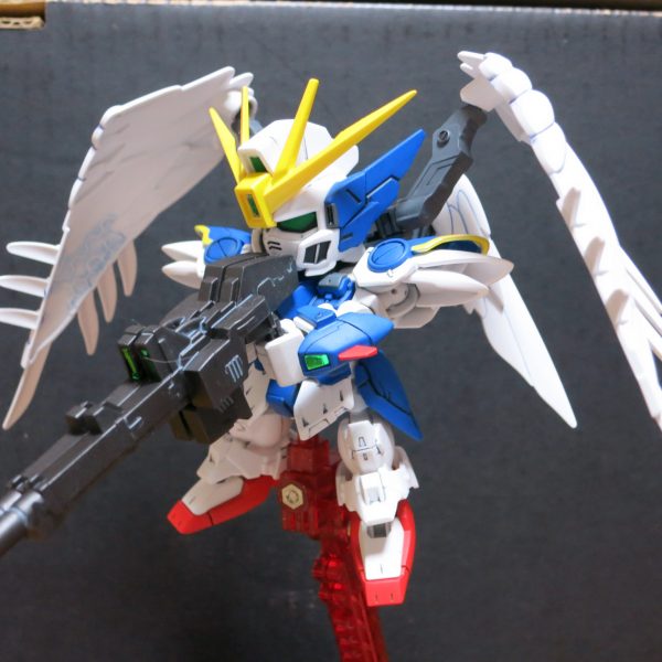 ウイングゼロカスタム新旧作り較べ・新版